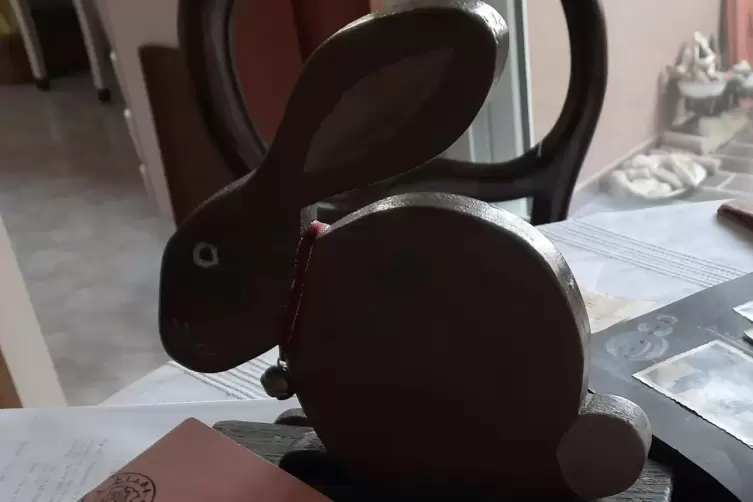 Den Hasen schickte der Kriegsgefangene als Geschenk