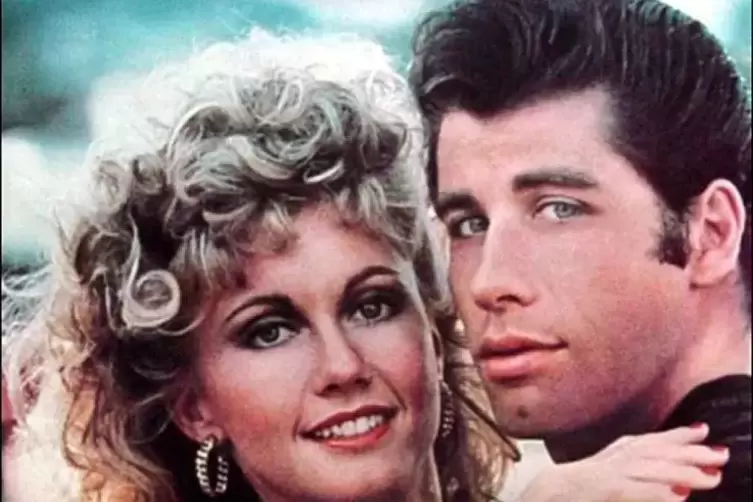 Traumpaar der 1980er Jahre im Gewand der Wilden Fünfziger: Olivia Newton-John und John Travolta in „Grease“. 
