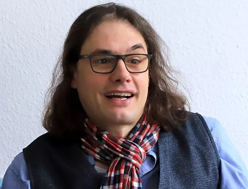 Pascal Endres, Grüne, 48, wohnt in Jockgrim, verheiratet, ein Kind. Buchhändler in Ettlingen. Vorsitzender des Kreisverbandes Ge