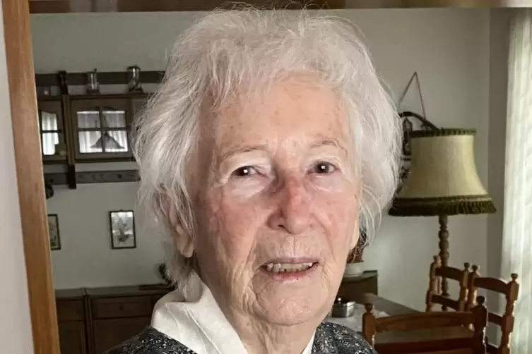 Fast 75 Jahre sp&auml;ter: Karin Pfannebecker pflegt immer noch Kontakte in die Schweiz.