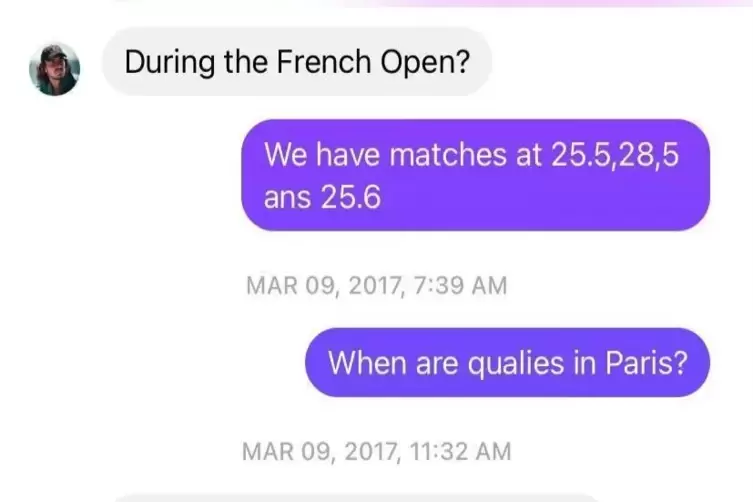Die French Open kollidieren mit Spielen des TC Mutterstadt. 