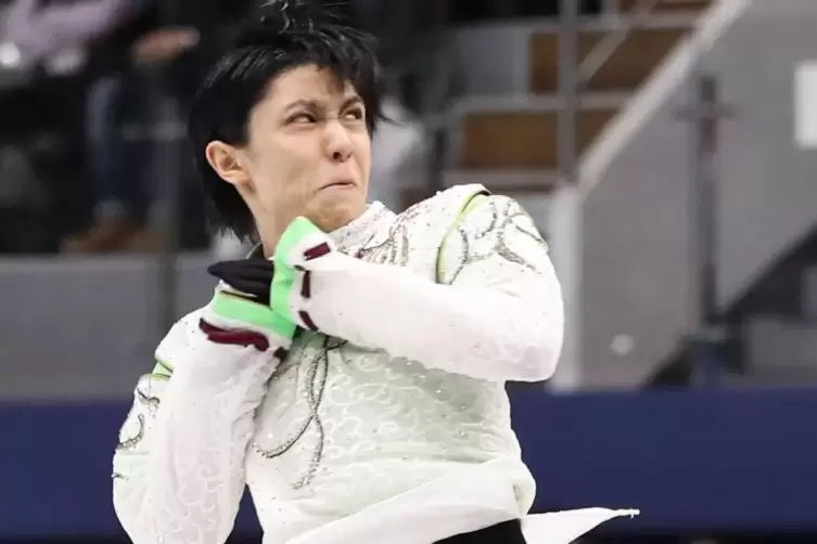 K&ouml;nig der Vierfach-Spr&uuml;nge: Yuzuru Hanyu.