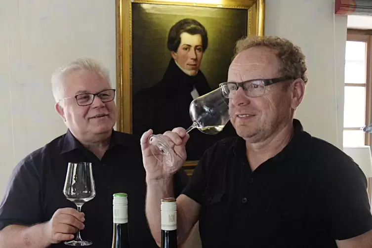 Das bisherige Duo: Gunther Hauck (links) und Ulrich Mell.