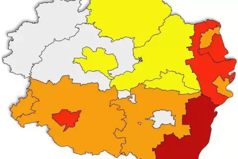Der Kreis Germersheim bleibt landesweit das Sorgenkind bei der Sieben-Tage-Inzidenz.