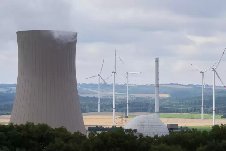 2011 wurde das Ende für die Atomkraft in Deutschland grundsätzlich eingeleitet. Hier das Atomkraftwerk Grohnde in Niedersachsen.