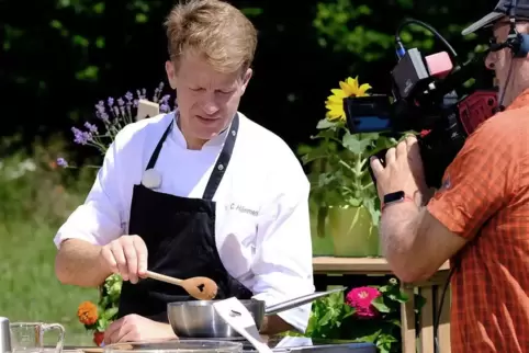 Cliff Hämmerle schwingt den Kochlöffel.