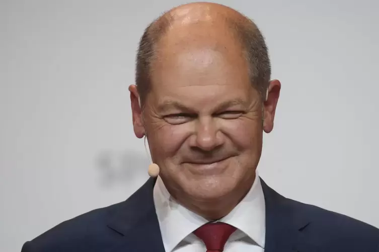 Ein Schlumpf? Nein, Finanzminister Olaf Scholz (SPD).