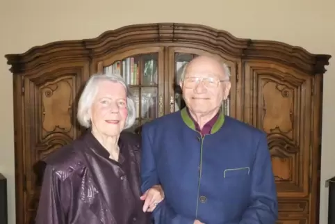 Seit 67 Jahren verheiratet: Edith und Hermann Aeckerle. 