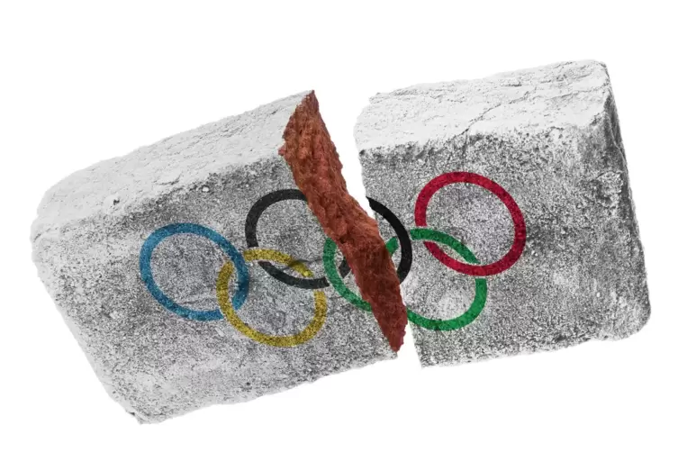 Zerbrochen: Olympische Spiele in Deutschland sind auf absehbare Zeit nicht realistisch.