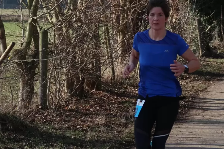 2019 gewann die Frankenthalerin den Halbmarathon in Oggersheim. 