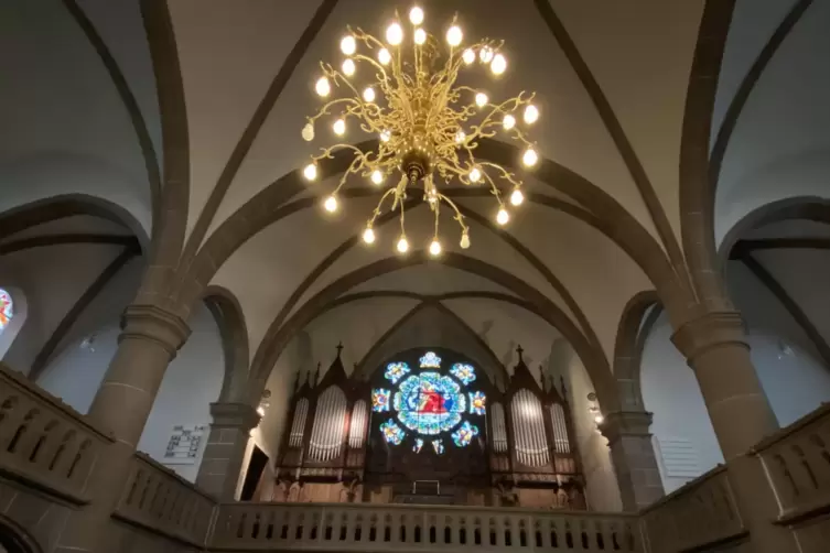 Schmuckstück: die Walcker-Orgel in der evangelischen Kirche in Eisenberg. 