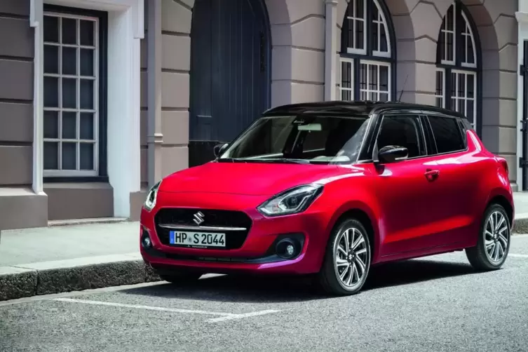 9,60 Meter Wendekreis und bis zu 170 km/h schnell: der 83 PS starke Suzuki Swift. 