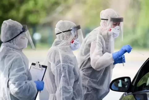 Getestet wird in Kandel aus dem Auto heraus. 
