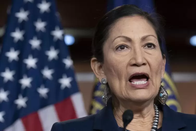 In 35. Generation lebt ihre Familie im heutigen New Mexico: Deb Haaland.