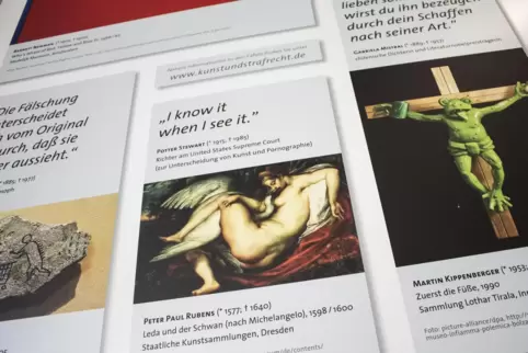 Blick in die derzeit nur online zu sehende Ausstellung. 