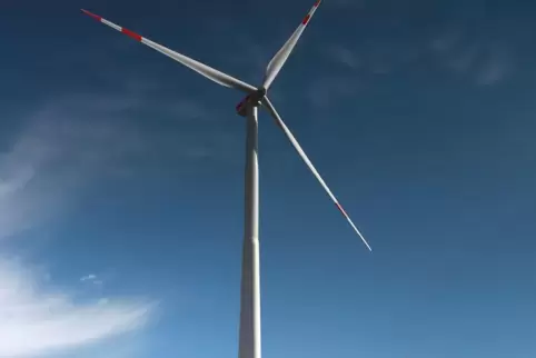 Landschaftsprägend: Windräder bei Offenbach.