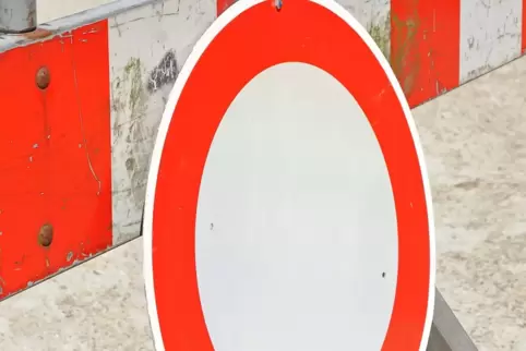 Ab Montag ist es nicht möglich durch die Gommersheimer Straße zu fahren.
