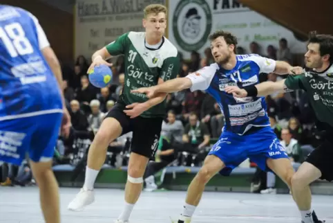 Im Trikot des TV Hochdorf am Ball: Torben Walgenbach. 
