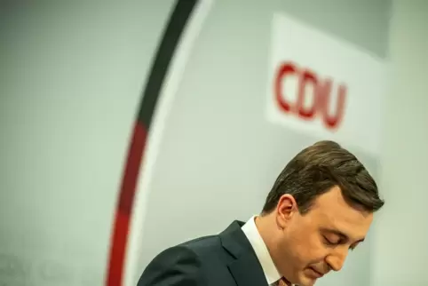 Zerknirscht: CDU-Generalsekretär Paul Ziemiak