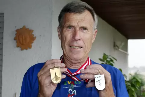 Medaillenschwer: Lothar Fischer.