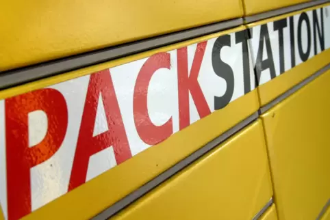 Packstation von DHL. 