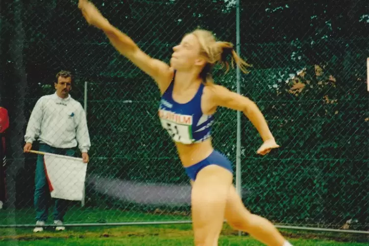 Mit Weiten von um die neun Meter musste sich Birte Lux bei den deutschen Meisterschaften zufriedengeben. 