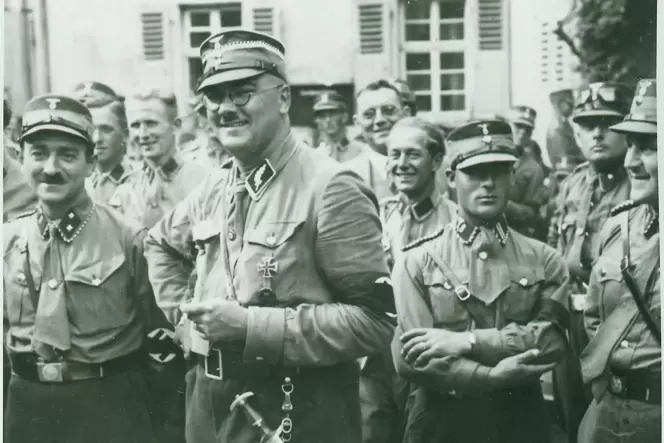 Rudi Braun in der Nazi-Uniform.