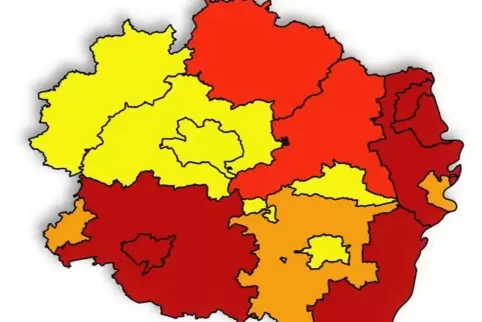 Auch in Ludwigshafen und im Rhein-Pfalz-Kreis stieg der Inzidenzwert wieder auf über 100. 