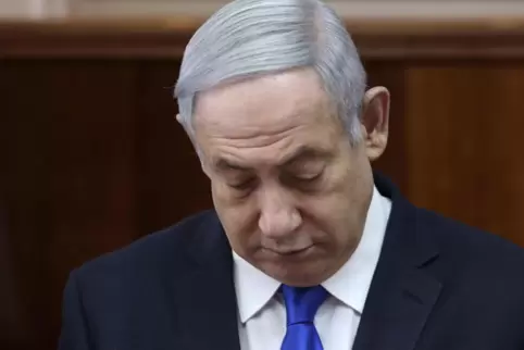 Unter Druck: Regierungschef Netanyahu. 