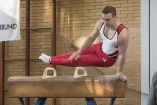 Derzeit noch nicht möglich: Training in der Halle. Turner Achim Wätzold hofft, dass sich das bald ändert. 