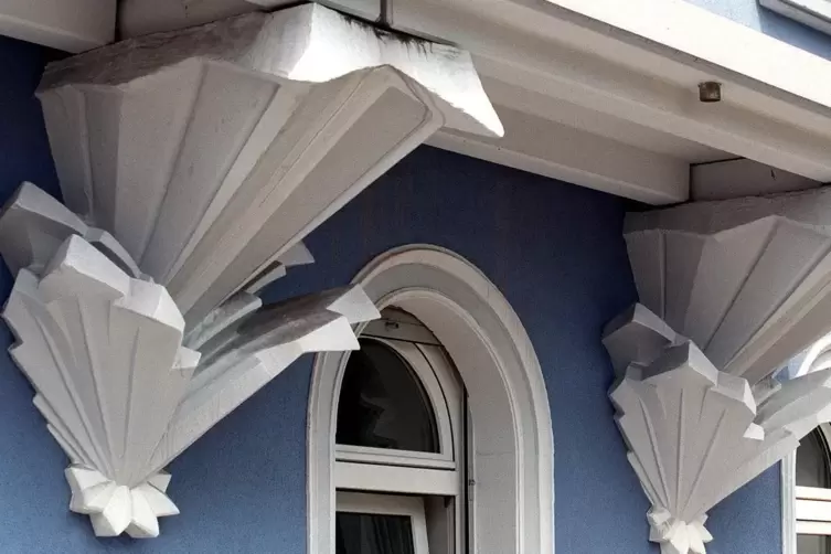 Detail aus der Wohnanlage an der Fischerstra&szlig;e.