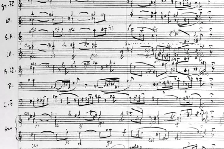 Obwohl w&auml;hrend der Studienzeit entstanden und damit ein Fr&uuml;hwerk, zeichnet sich die Orchester-Suite durch &auml;u&szlig;erst anspruchsvolle