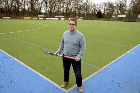 Ein Nutznießer ist der TFC Ludwigshafen, im Bild Vorsitzender Christoph Hanz.