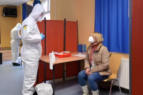 Jugendförderung: Schnelltestzentrum in Speyer.