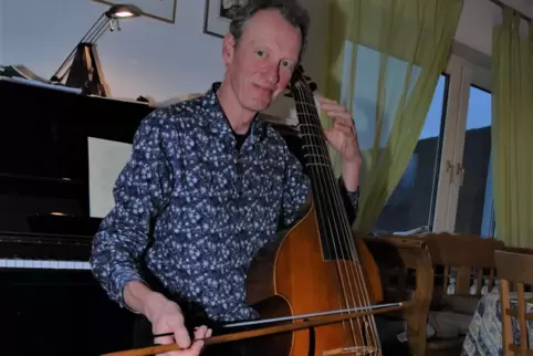 Markus Kroell in seinem Zuhause in Haardt.