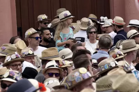 Das auch für dieses Jahr abgesagte Strohhutfest ist mit seinen vielen Besuchern eine wichtige Einnahmequelle für Frankenthaler V