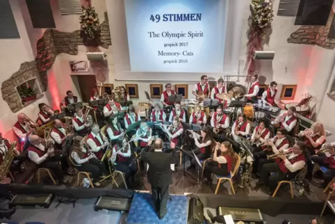 Bild aus besseren Zeiten: Das Neujahrskonzert im Januar 2020 konnte der Musikverein Kollweiler noch geben, dann kam schon bald C