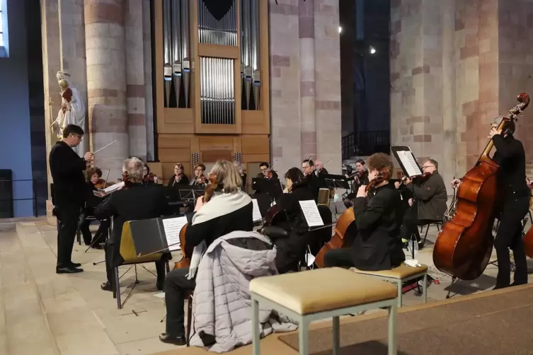 Spielt Haydn im Dom: das Ensemble „QUINT:essenz“ unter der Leitung von Michael Teichert.