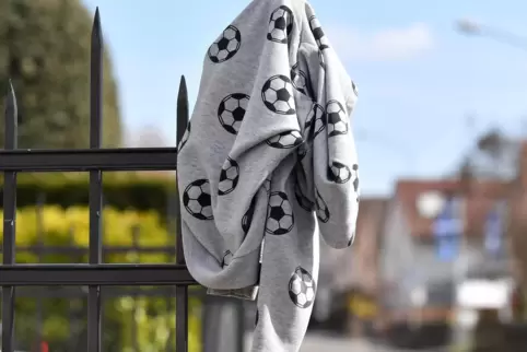 Gut gelüftet: der Fußball-Pulli. 