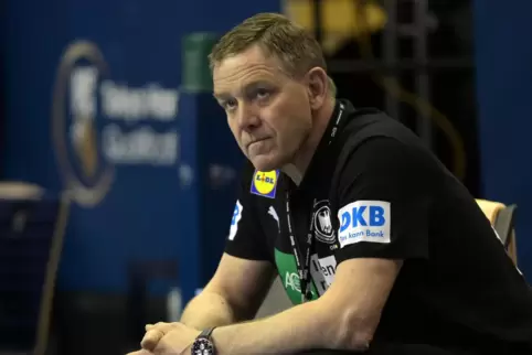 Handball-Bundestrainer Alfred Gislason. 