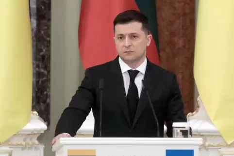 Im russischen Fernsehen wurde auch schon über einen Angriff auf das Büro des ukrainischen Präsidenten Wolodymyr Selenskyj diskut