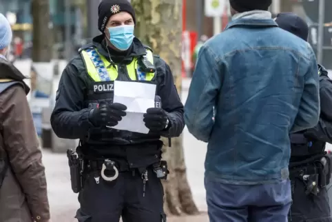 Am Ostersonntag hatte die Polizei wenig zu tun. Es gab kaum Verstöße gegen die Corona-Regeln. 