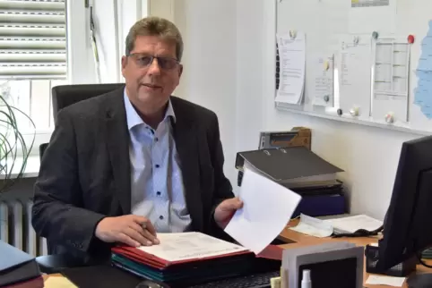 In Rockenhausen rasch angekommen: Hans Feld, der neue Büroleiter der Verbandsgemeinde Nordpfälzer Land. 