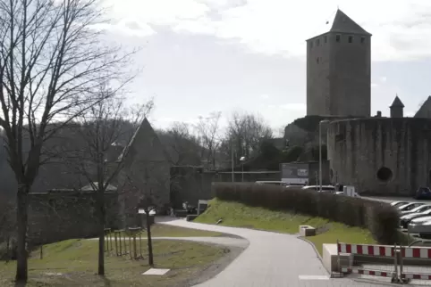 EInbrecher suchten Burg Lichtenberg heim.