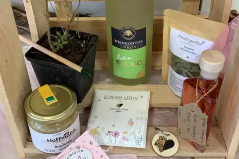 Das ist zum Beispiel in einer Blühbox zu finden. 