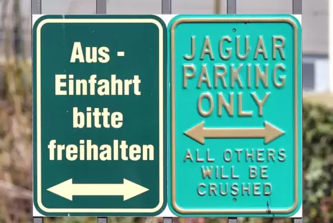 Klare Ansage.