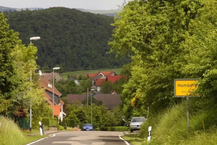 Die Gemeinde Homberg verfügt über rund 120 Hektar Wald. 