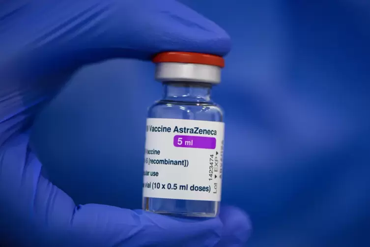 Der Astrazeneca-Impfstoff, Handelsname Vaxzevria. 