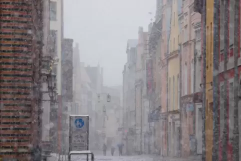 Besser als das Wetter in Stralsund (Foto) soll es auch im Süden nicht werden in der kommenden Woche.
