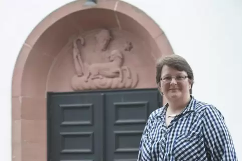 Ute Samiec, Pfarrerin aus Mehlingen, ist am Samstag bei der Sitzung der konstituierenden Bezirkssynode zur neuen Stellvertreteri